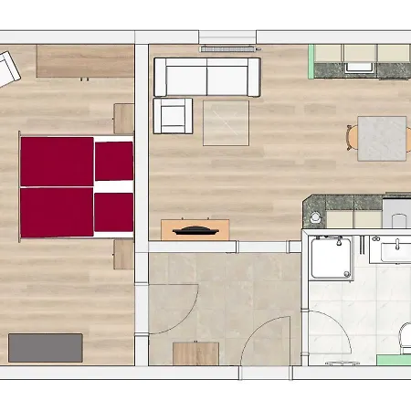 Apartment Haus Ketzenberg 4 _uns Pokenstuv_ Gross Zicker
